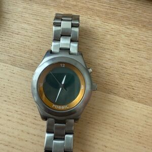 Fossil Silver and Gold Smartwatch